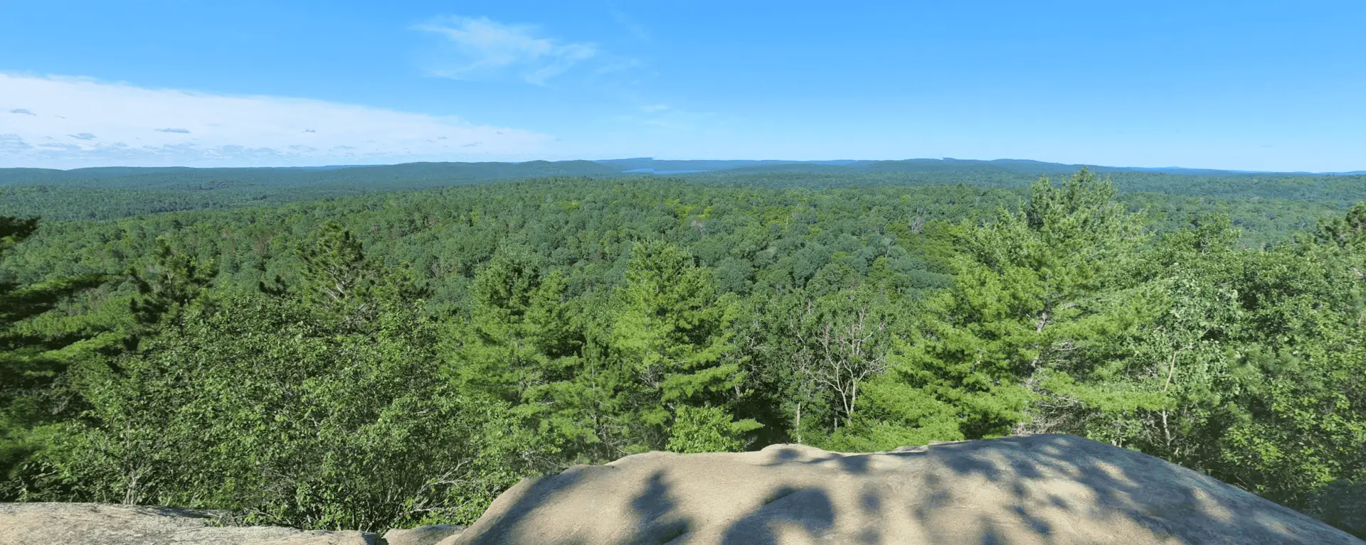 Algonquin Park Lookout Trail Cliff Top Scenic Lookout