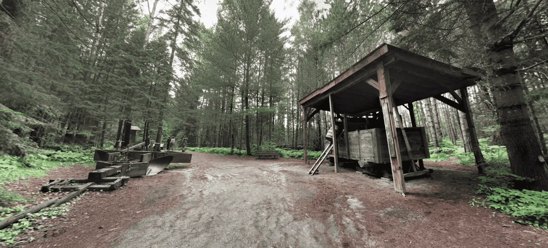 Logging Museum Trail Exhibits