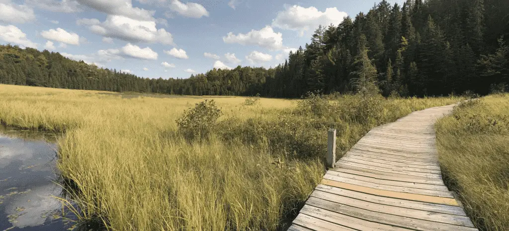 Algonquin Park Beaver Pond Trail Boardwalk