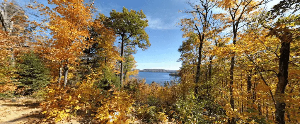 Algonquin Park Hardwood Lookout Trail Smoke Lake Lookout