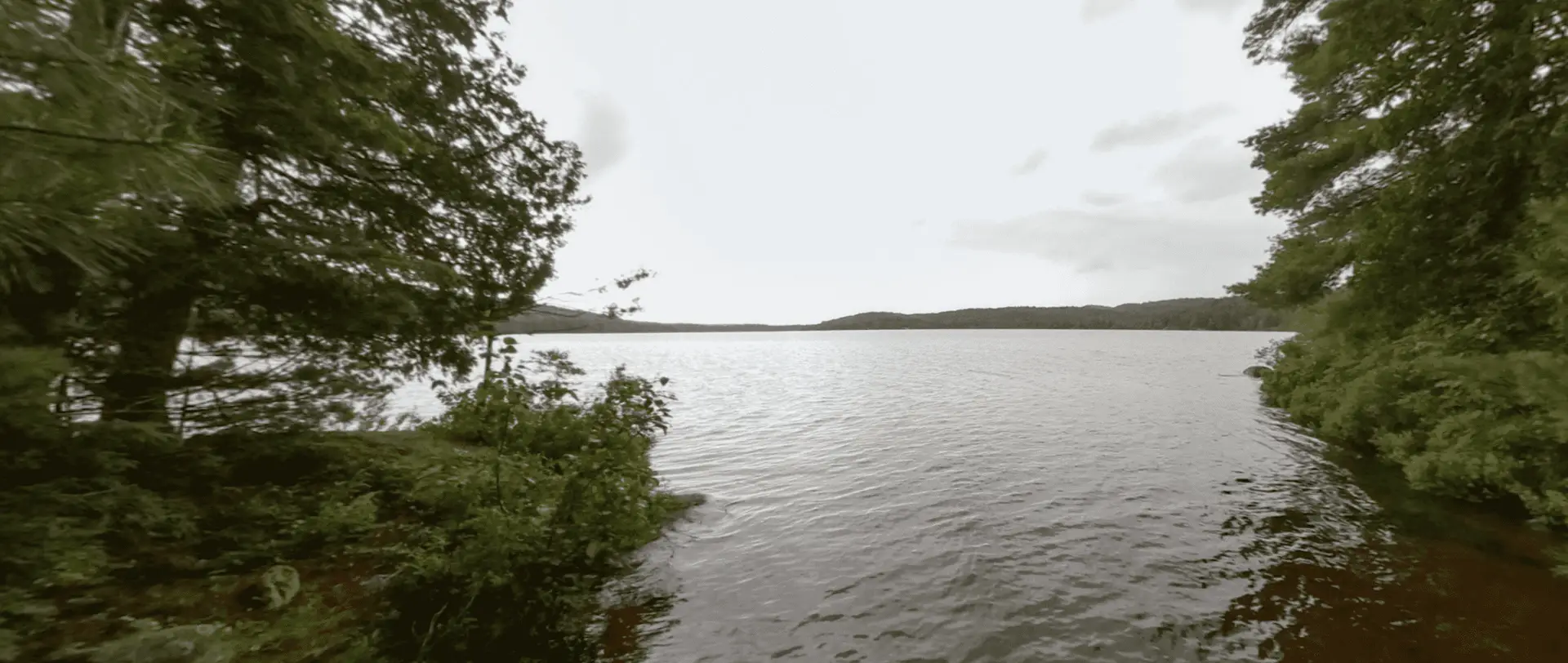Algonquin Park Booth's Rock Trail Rock Lake View