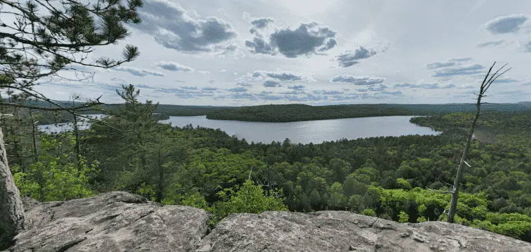 Algonquin Park Booth's Rock Trail Rock Lake Lookout