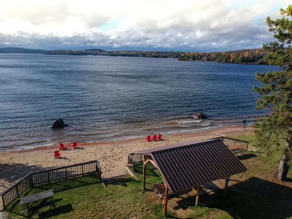 Galeairy Lake beach